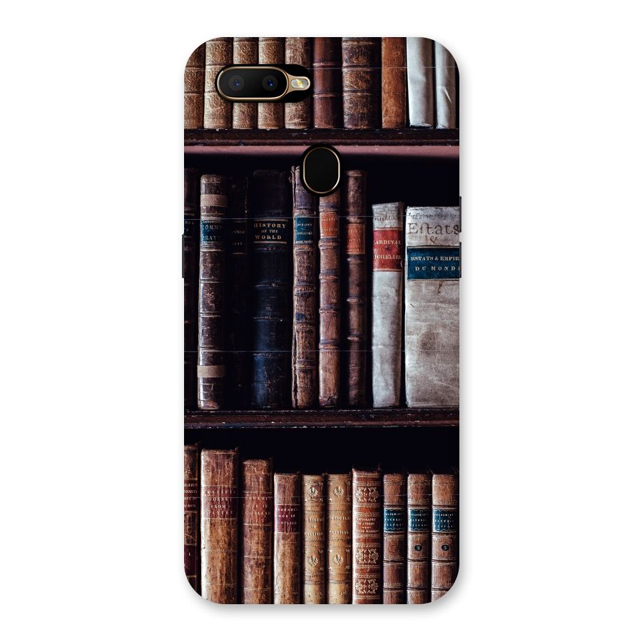 Library Love Back Case for Oppo A5s