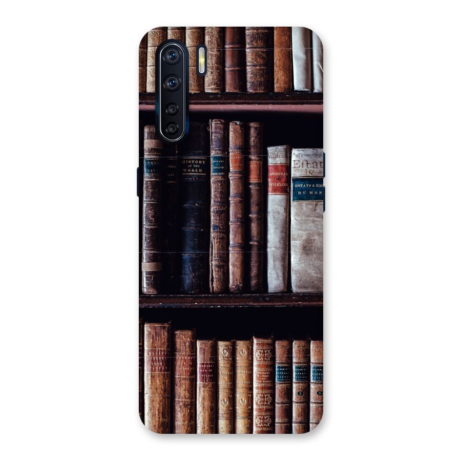 Library Love Back Case for Oppo F15