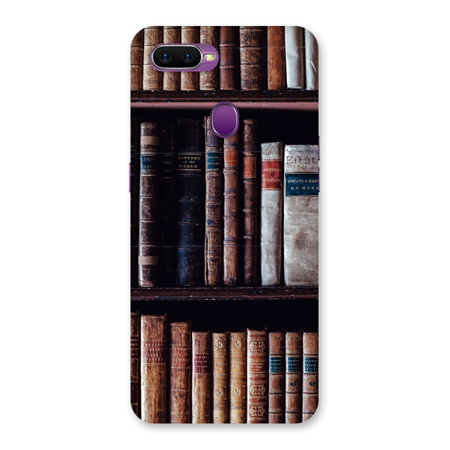 Library Love Back Case for Oppo F9