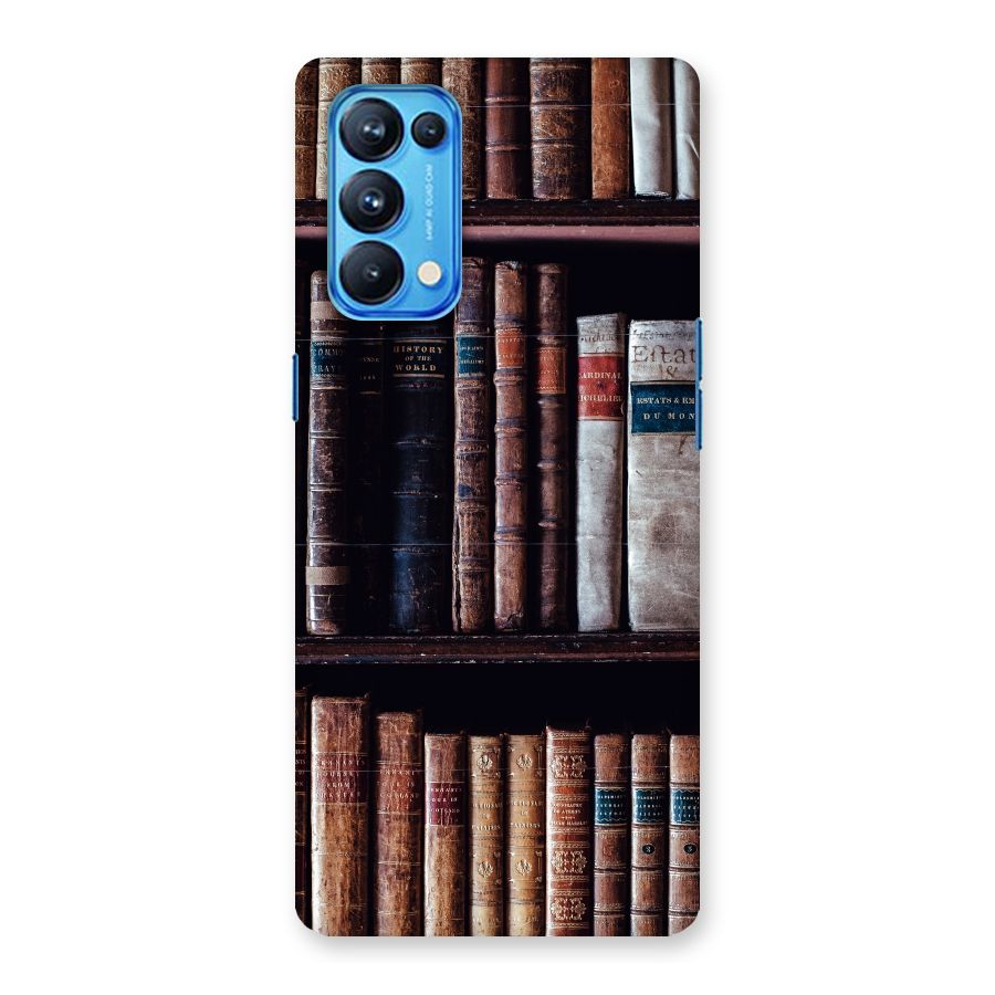 Library Love Back Case for Oppo Reno5 Pro 5G