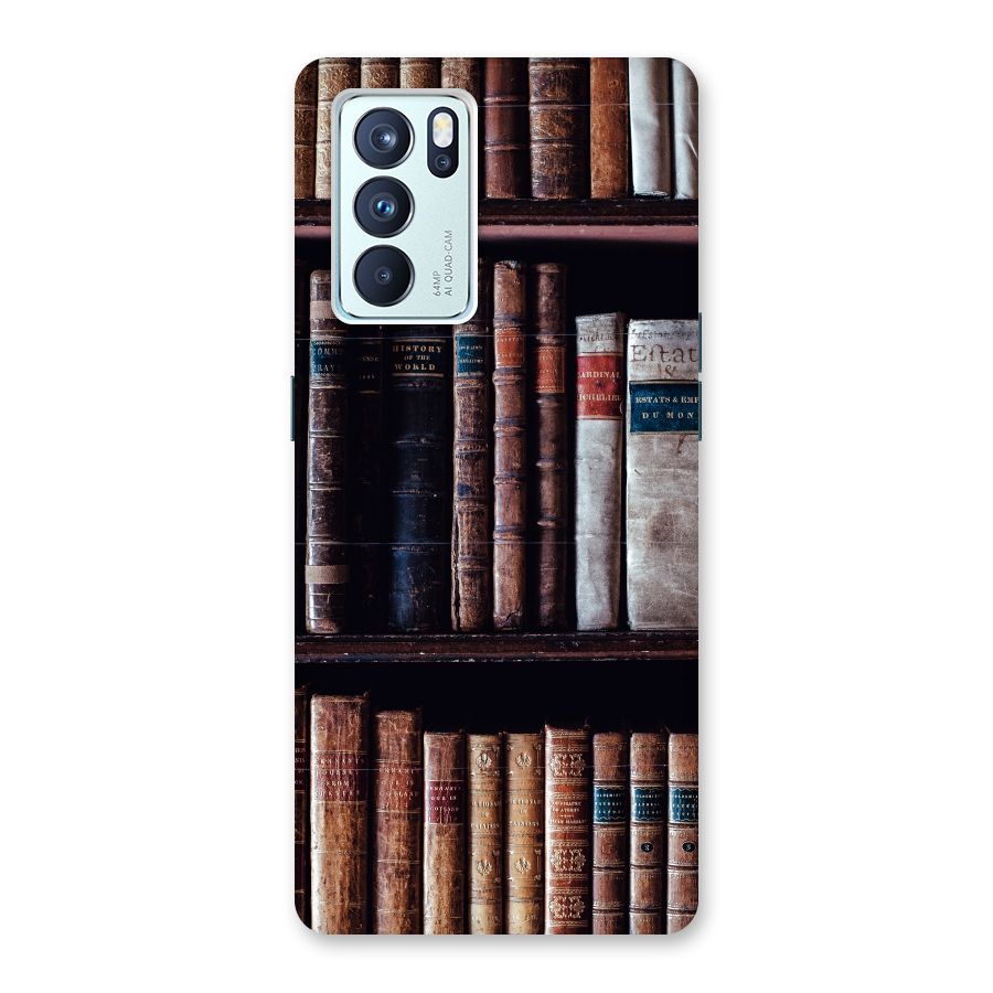 Library Love Back Case for Oppo Reno6 Pro 5G