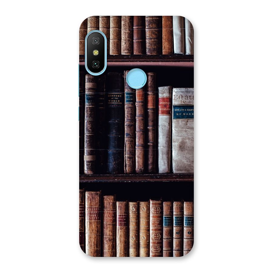 Library Love Back Case for Redmi 6 Pro