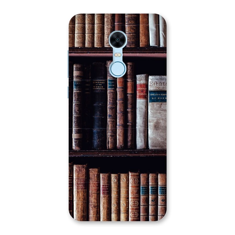 Library Love Back Case for Redmi Note 5