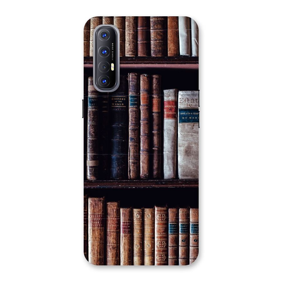 Library Love Back Case for Reno3 Pro