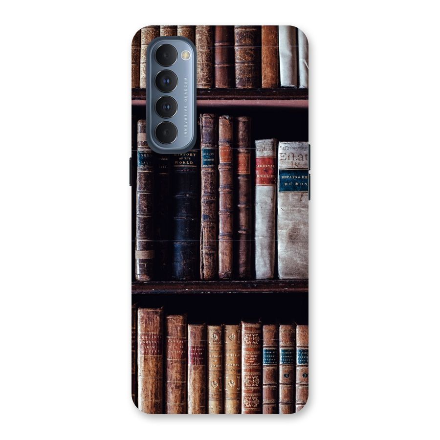 Library Love Back Case for Reno4 Pro
