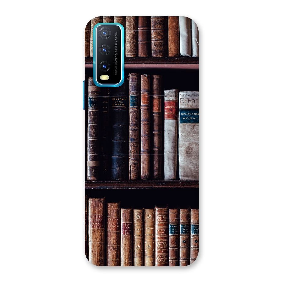 Library Love Back Case for Vivo Y20A