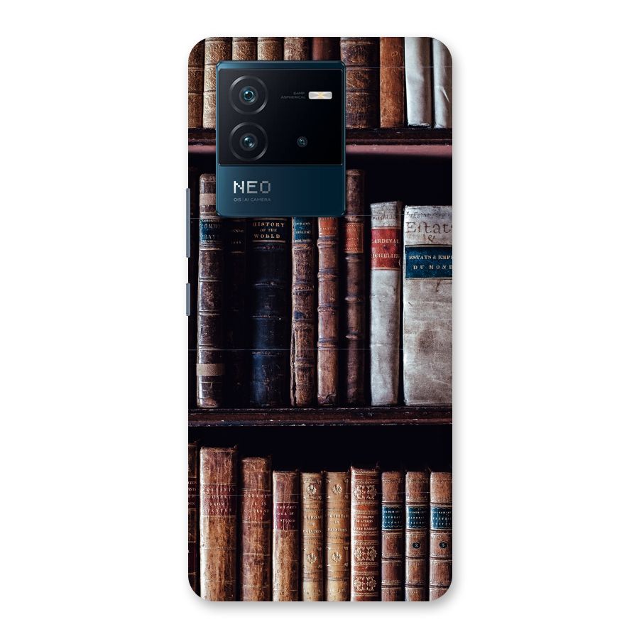 Library Love Back Case for Vivo iQOO Neo 6 5G