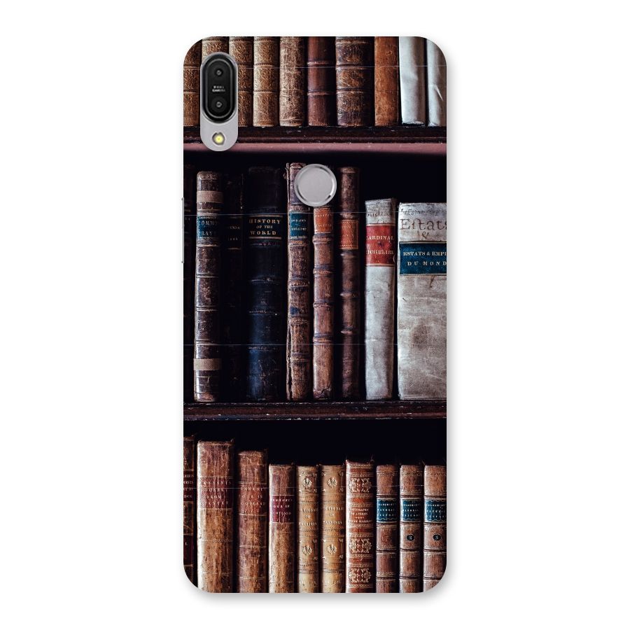 Library Love Back Case for Zenfone Max Pro M1