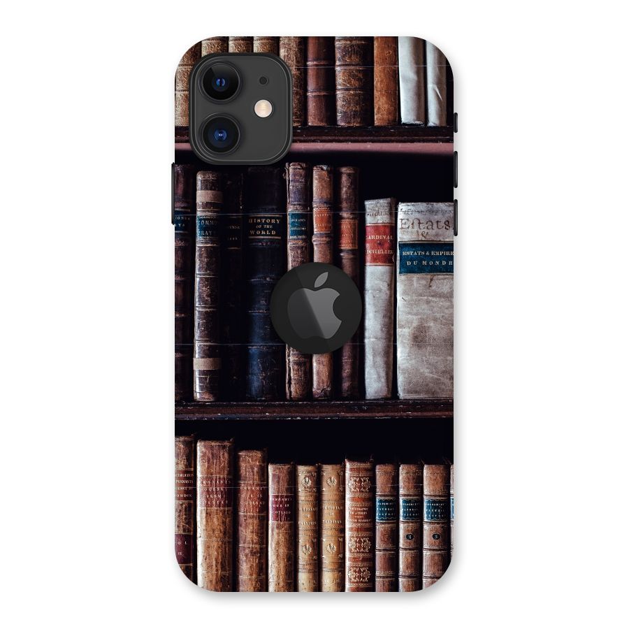 Library Love Back Case for iPhone 11 Logo Cut