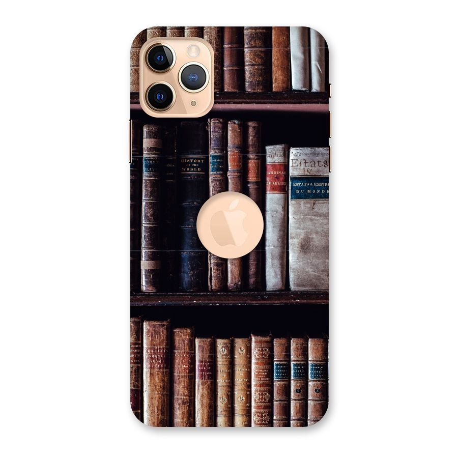 Library Love Back Case for iPhone 11 Pro Max Logo Cut