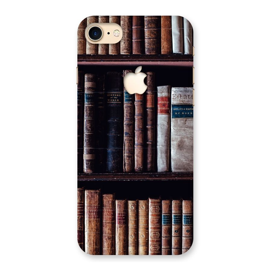 Library Love Back Case for iPhone 7 Apple Cut