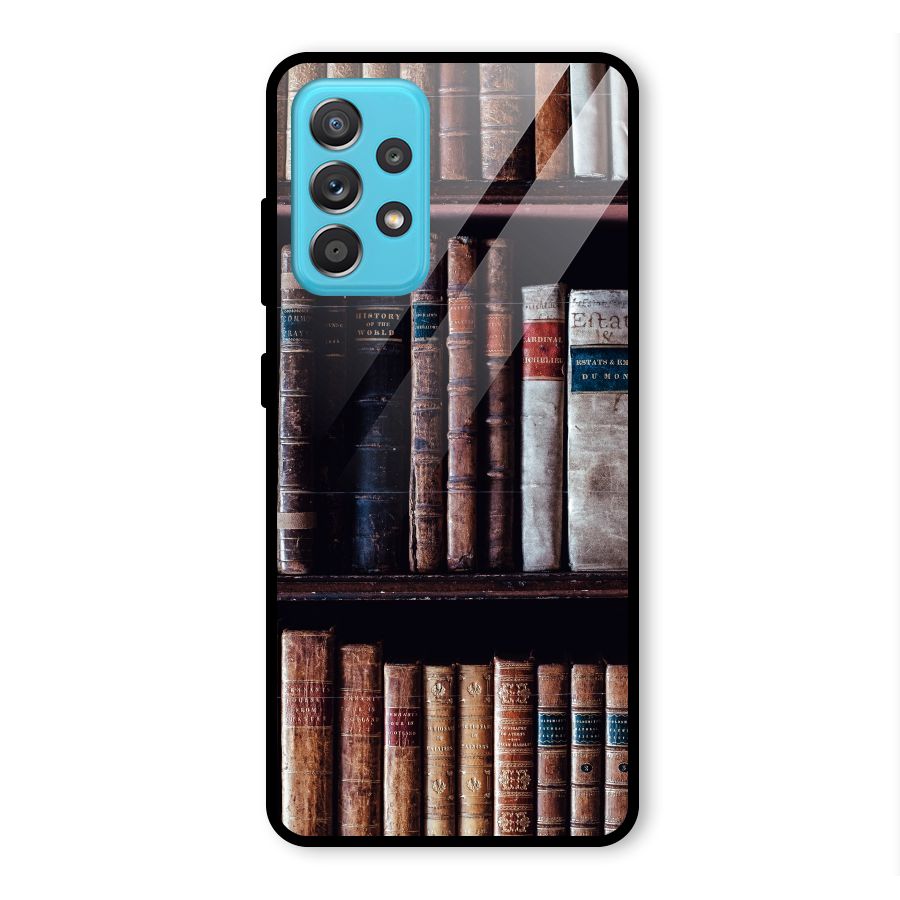 Library Love Glass Back Case for Galaxy A52