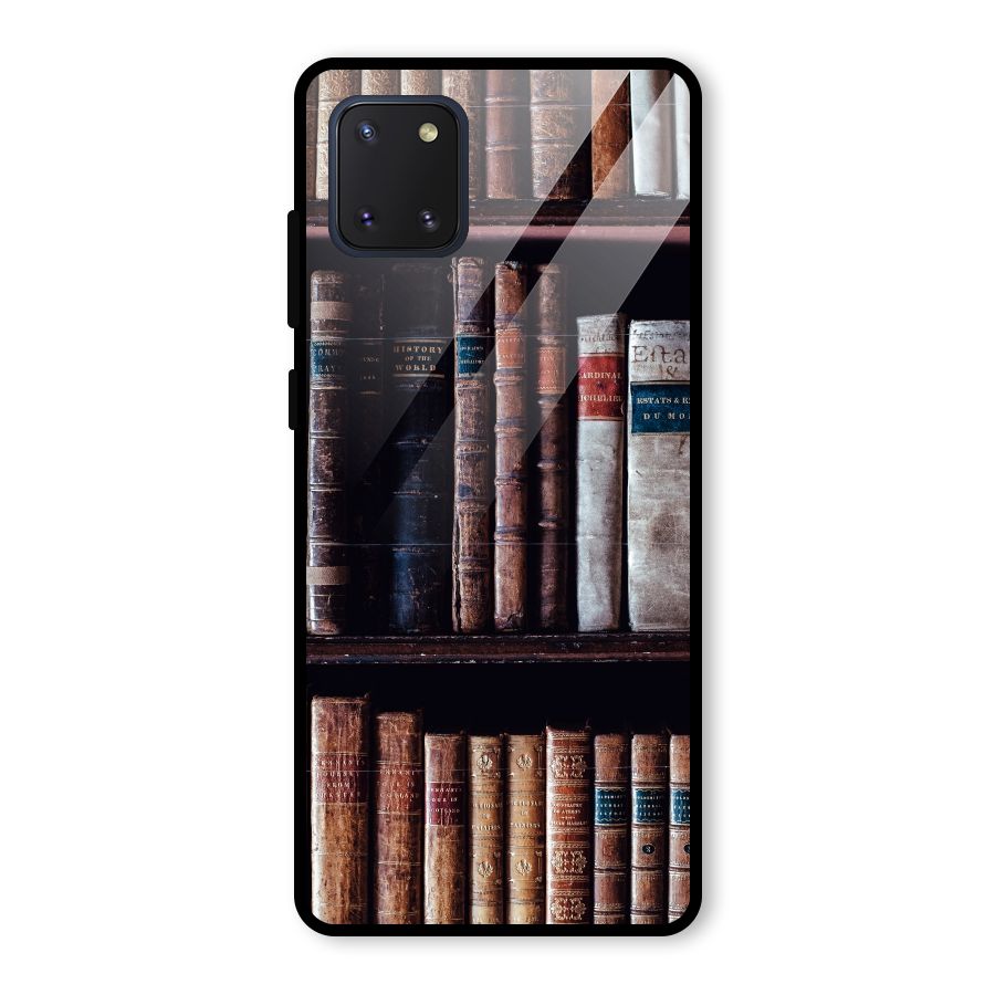 Library Love Glass Back Case for Galaxy Note 10 Lite