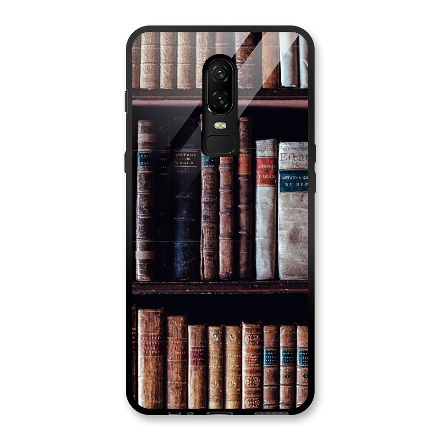 Library Love Glass Back Case for OnePlus 6