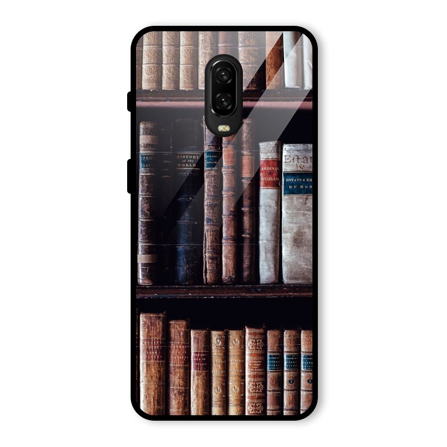 Library Love Glass Back Case for OnePlus 6T