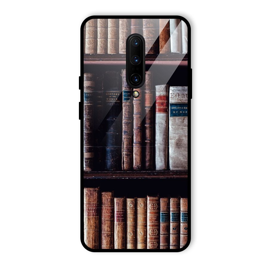 Library Love Glass Back Case for OnePlus 7 Pro