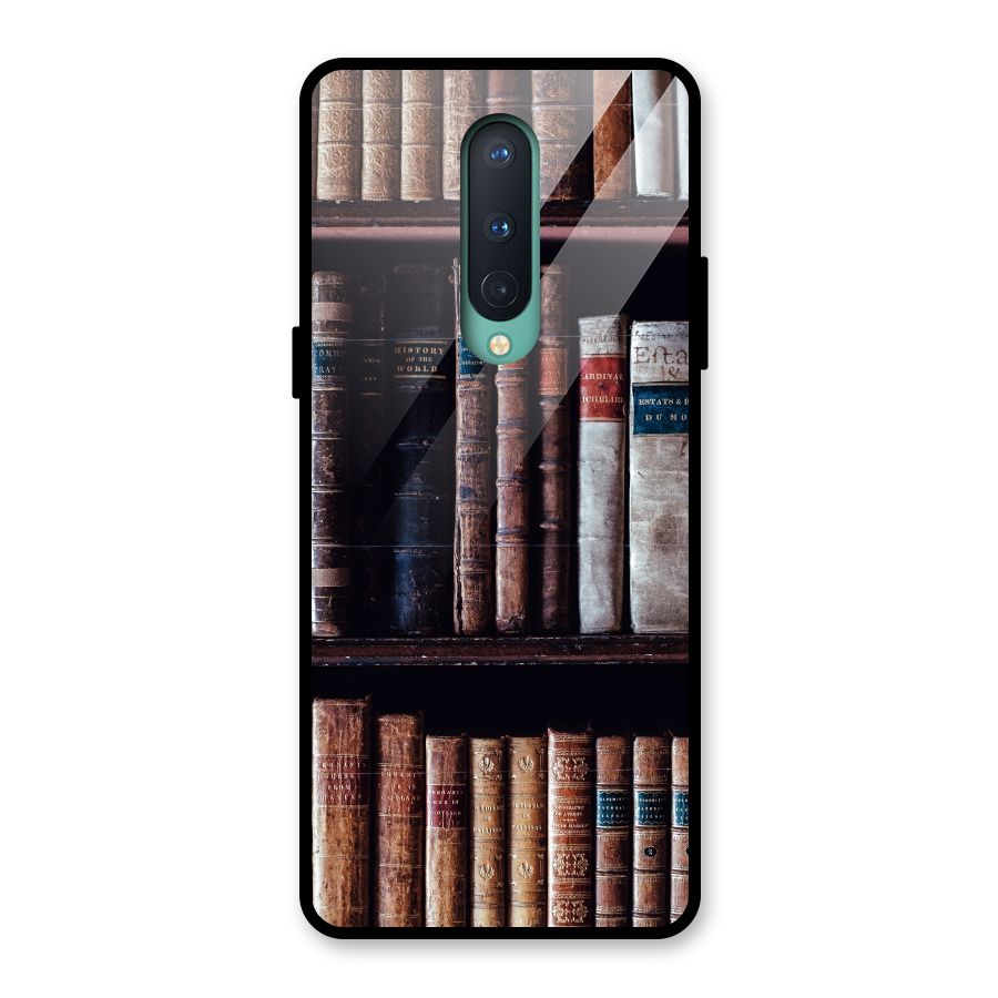 Library Love Glass Back Case for OnePlus 8