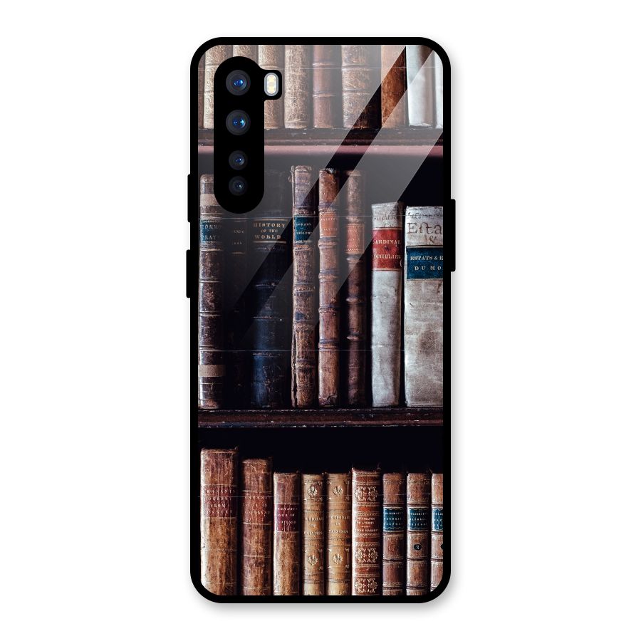 Library Love Glass Back Case for OnePlus Nord