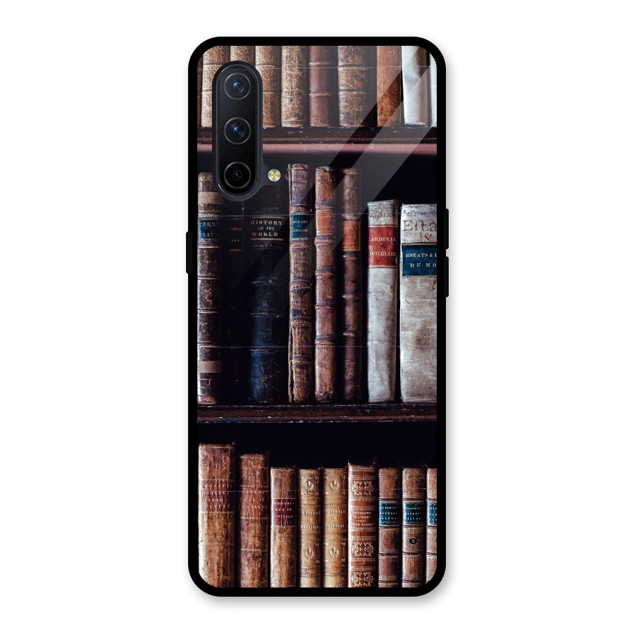 Library Love Glass Back Case for OnePlus Nord CE 5G