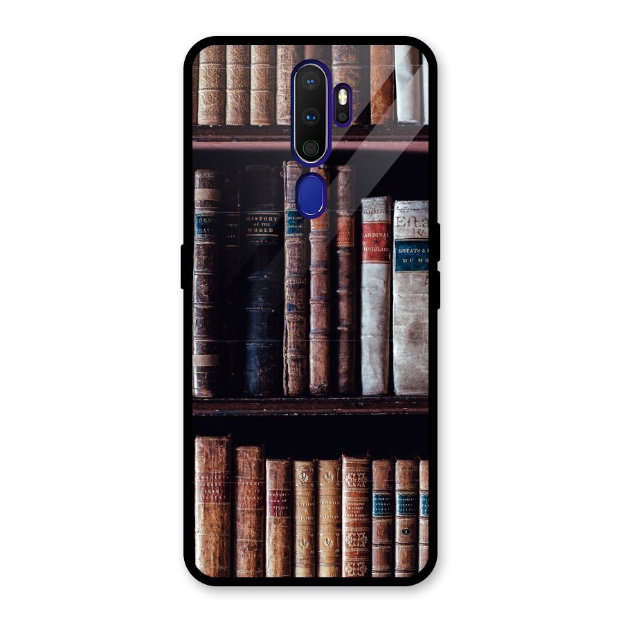 Library Love Glass Back Case for Oppo A9 (2020)