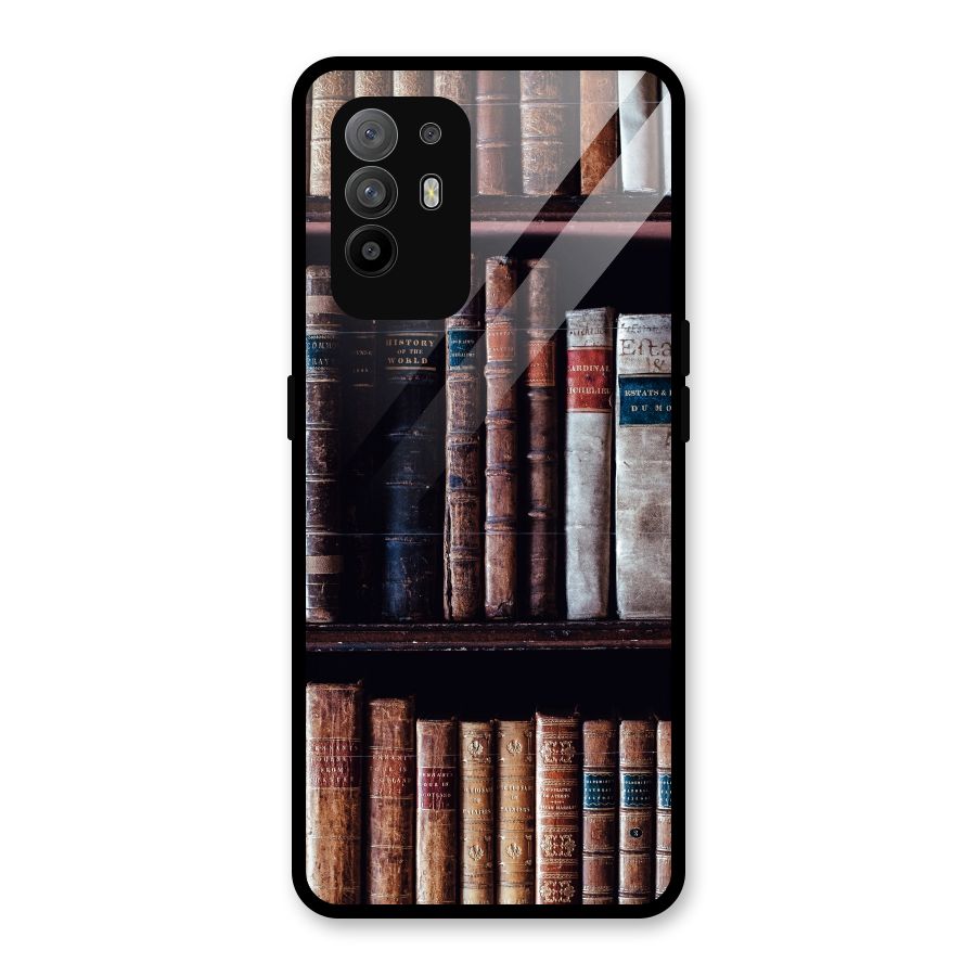 Library Love Glass Back Case for Oppo F19 Pro Plus 5G