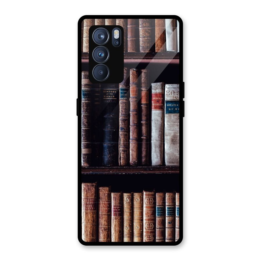 Library Love Glass Back Case for Oppo Reno6 Pro 5G