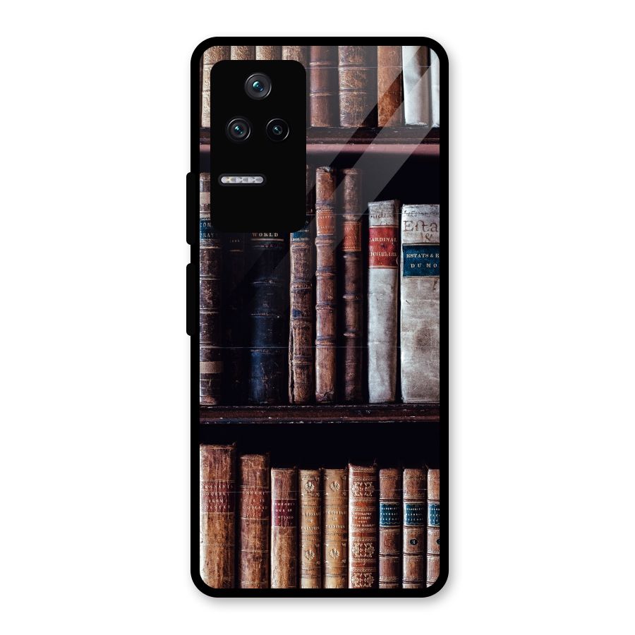 Library Love Glass Back Case for Poco F4 5G