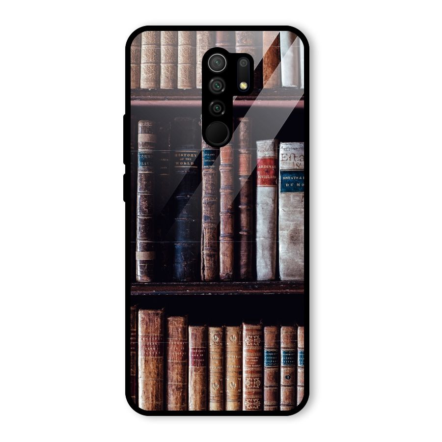 Library Love Glass Back Case for Poco M2