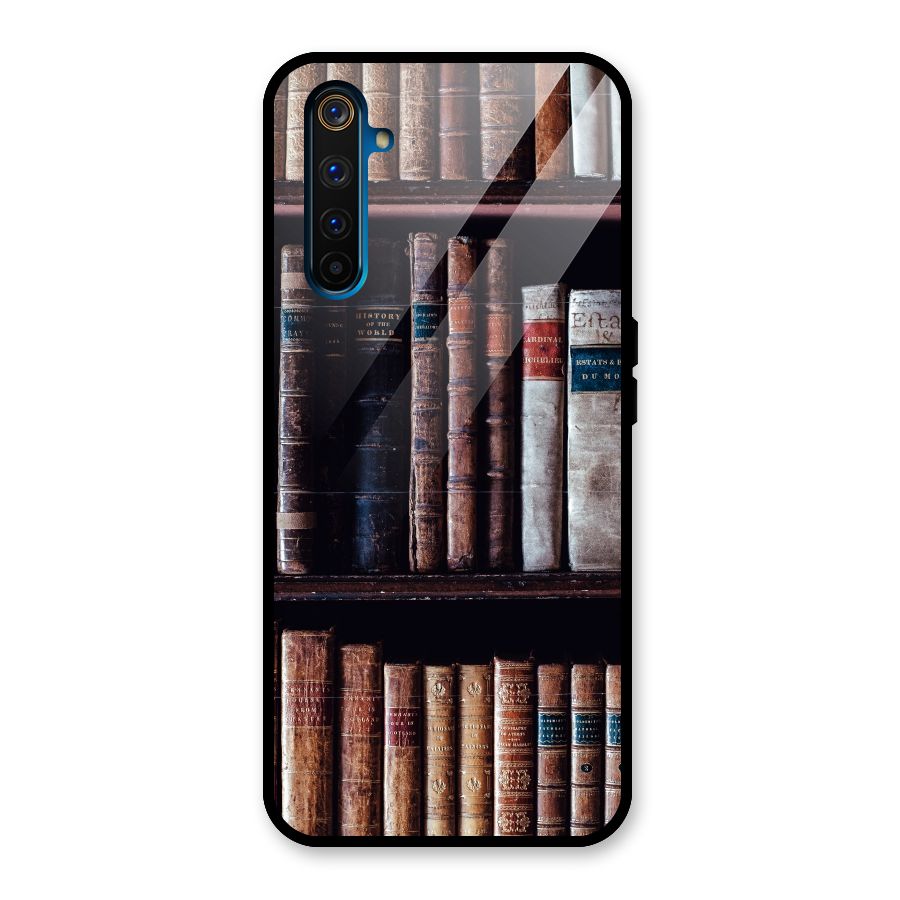 Library Love Glass Back Case for Realme 6 Pro
