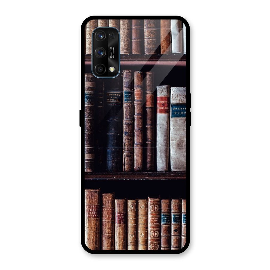 Library Love Glass Back Case for Realme 7 Pro