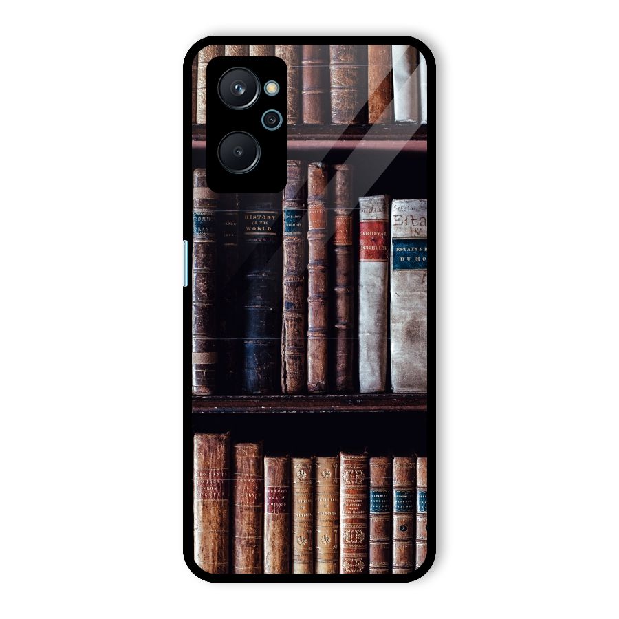 Library Love Glass Back Case for Realme 9i