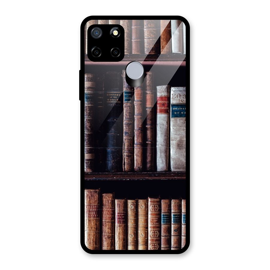 Library Love Glass Back Case for Realme C12