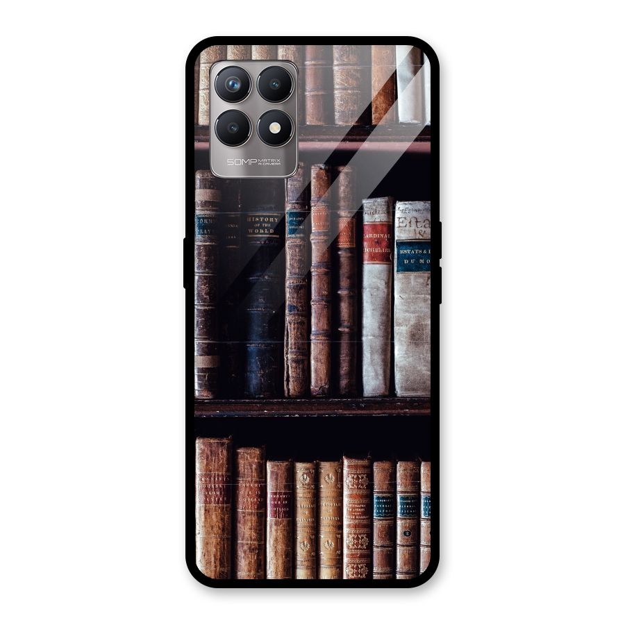 Library Love Glass Back Case for Realme Narzo 50