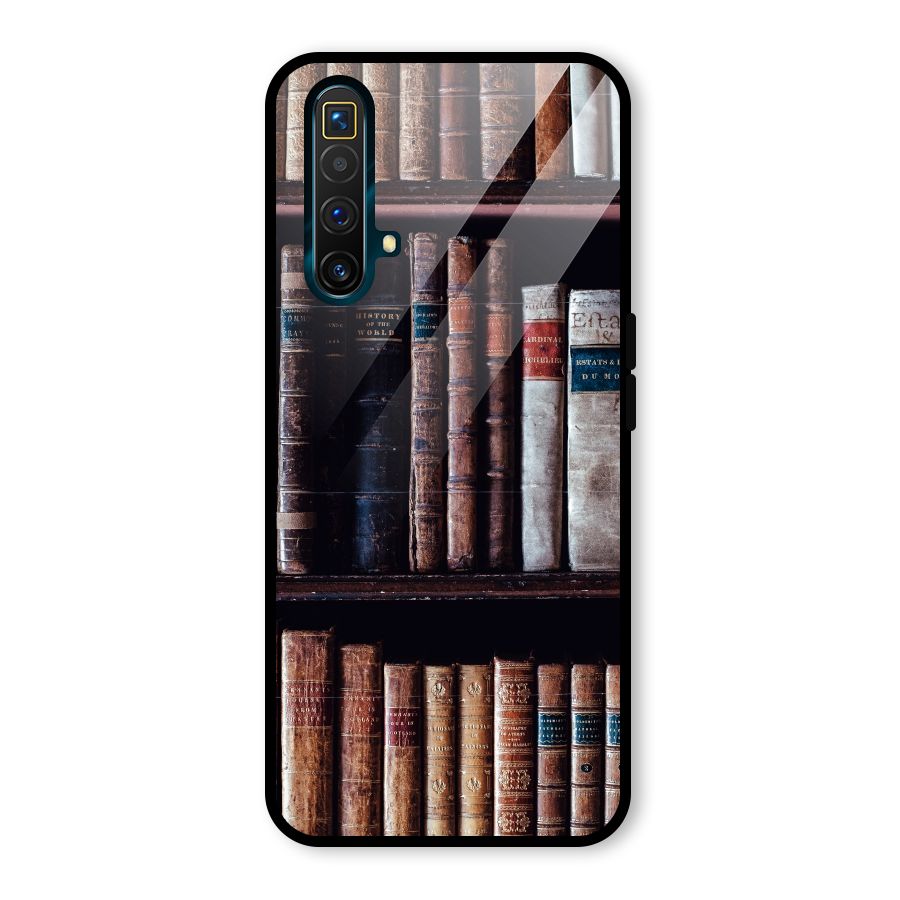Library Love Glass Back Case for Realme X3