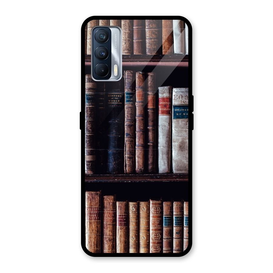 Library Love Glass Back Case for Realme X7
