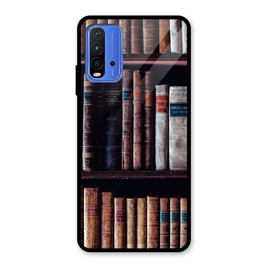 Library Love Glass Back Case for Redmi 9 Power