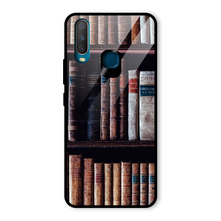 Library Love Glass Back Case for Vivo U10