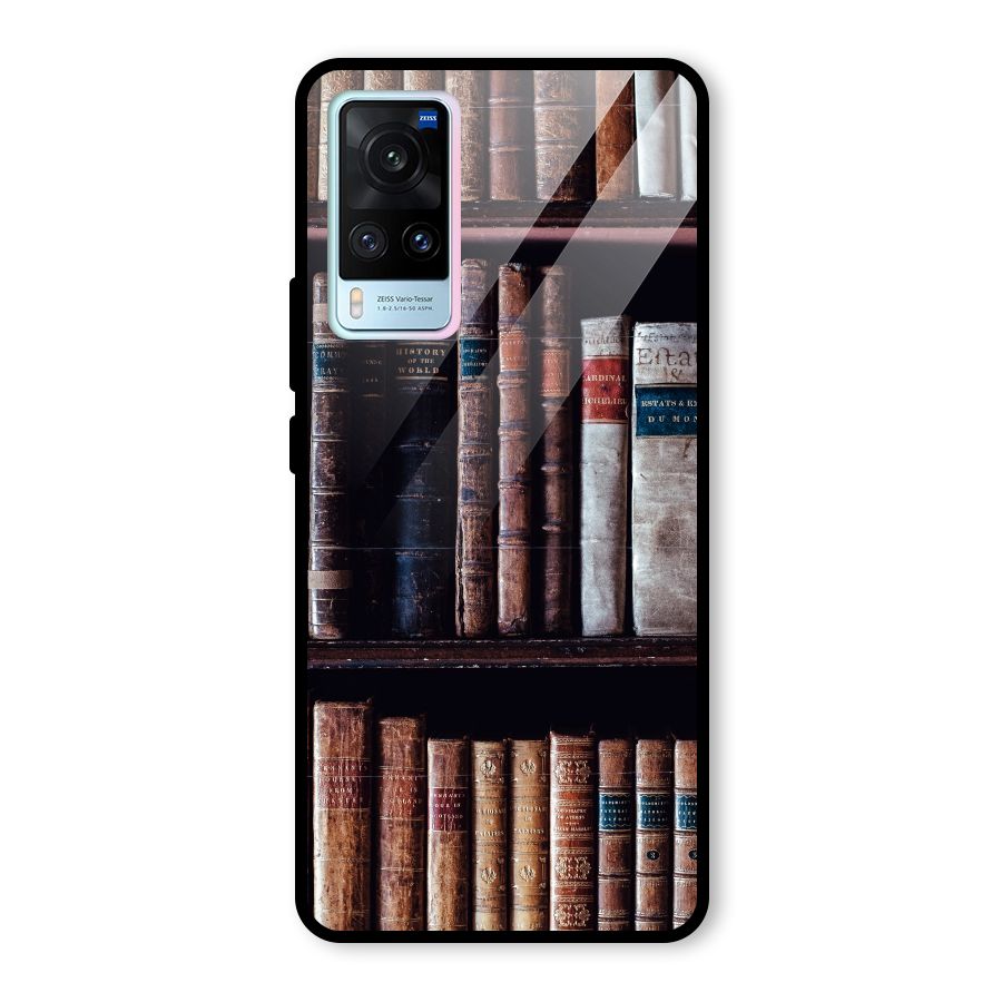 Library Love Glass Back Case for Vivo X60