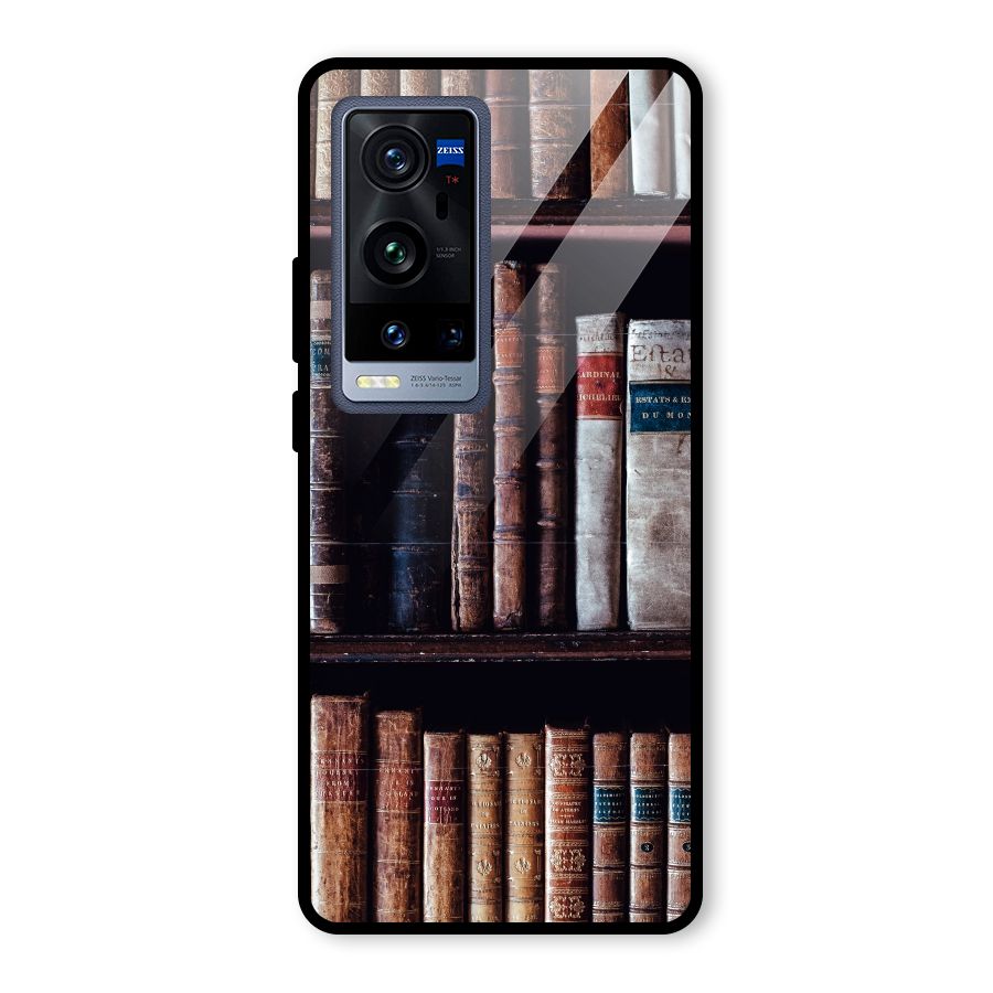 Library Love Glass Back Case for Vivo X60 Pro Plus