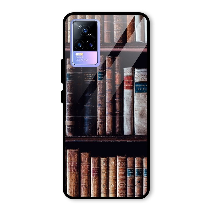 Library Love Glass Back Case for Vivo Y73