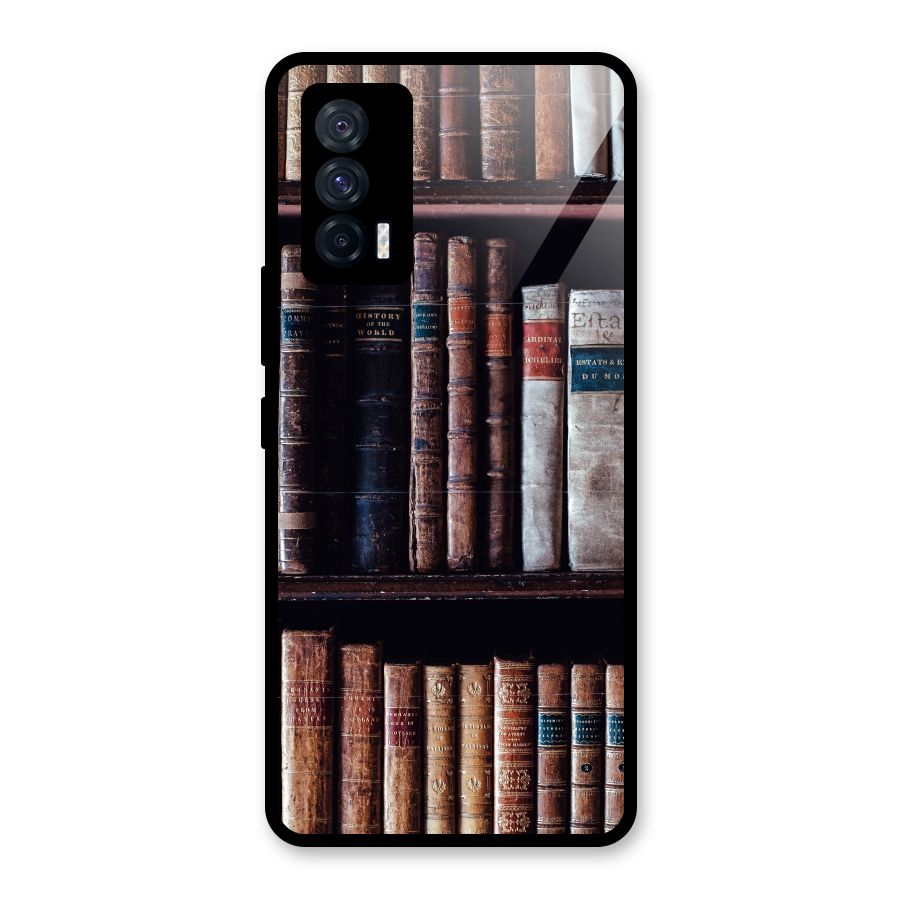 Library Love Glass Back Case for Vivo iQOO 7 5G