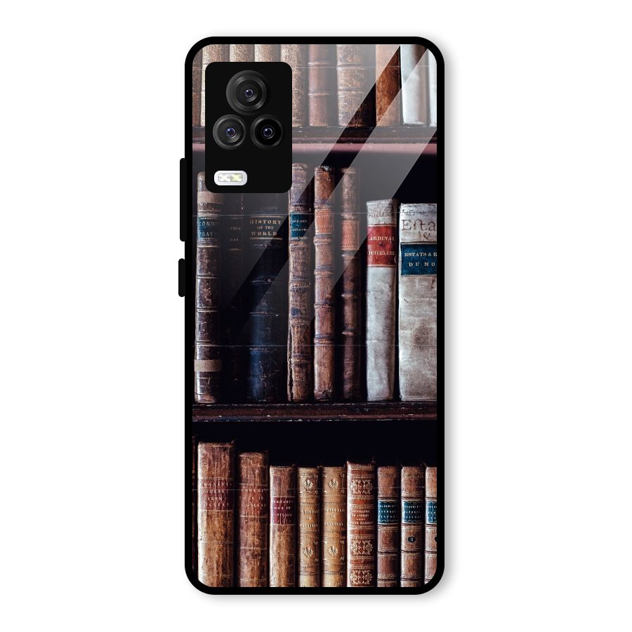 Library Love Glass Back Case for Vivo iQOO 7 Legend 5G