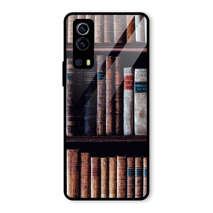 Library Love Glass Back Case for Vivo iQOO Z3