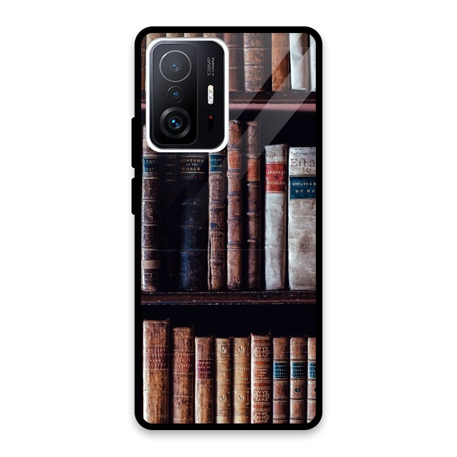 Library Love Glass Back Case for Xiaomi 11T Pro