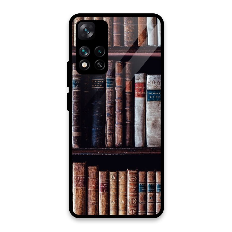Library Love Glass Back Case for Xiaomi 11i HyperCharge 5G