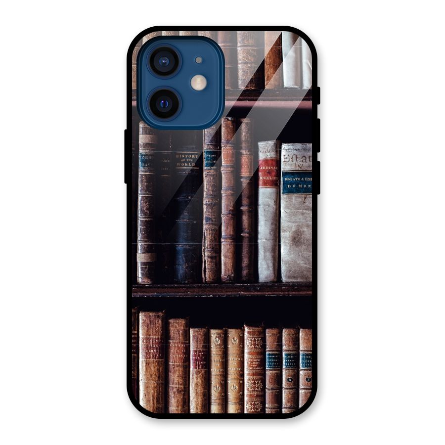 Library Love Glass Back Case for iPhone 12 Mini