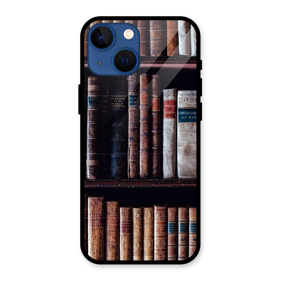 Library Love Glass Back Case for iPhone 13 Mini