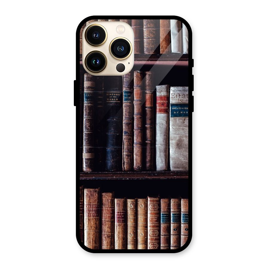 Library Love Glass Back Case for iPhone 13 Pro Max