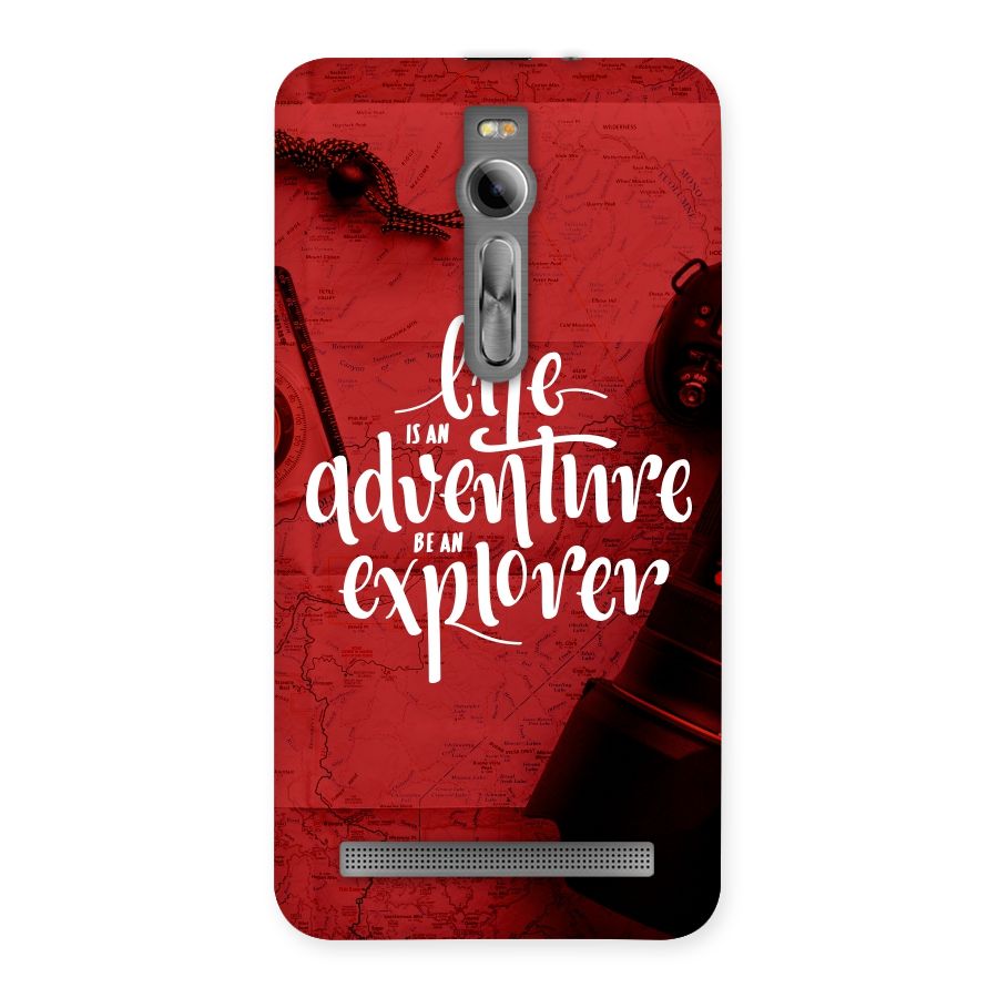 Life Adventure Explorer Back Case for Asus Zenfone 2
