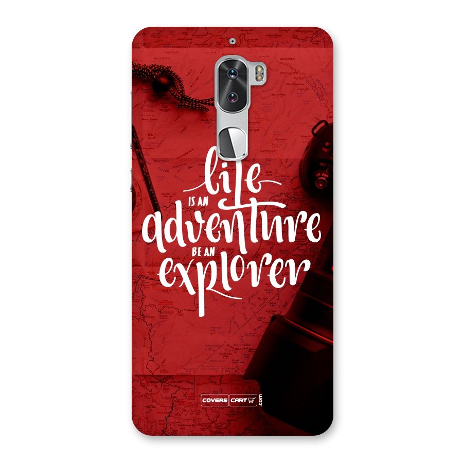 Life Adventure Explorer Back Case for Coolpad Cool 1